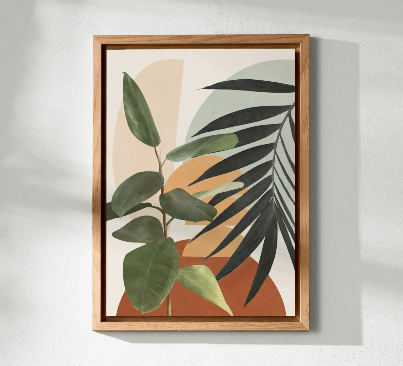 Sunset Flora 03 forex plate by cityart