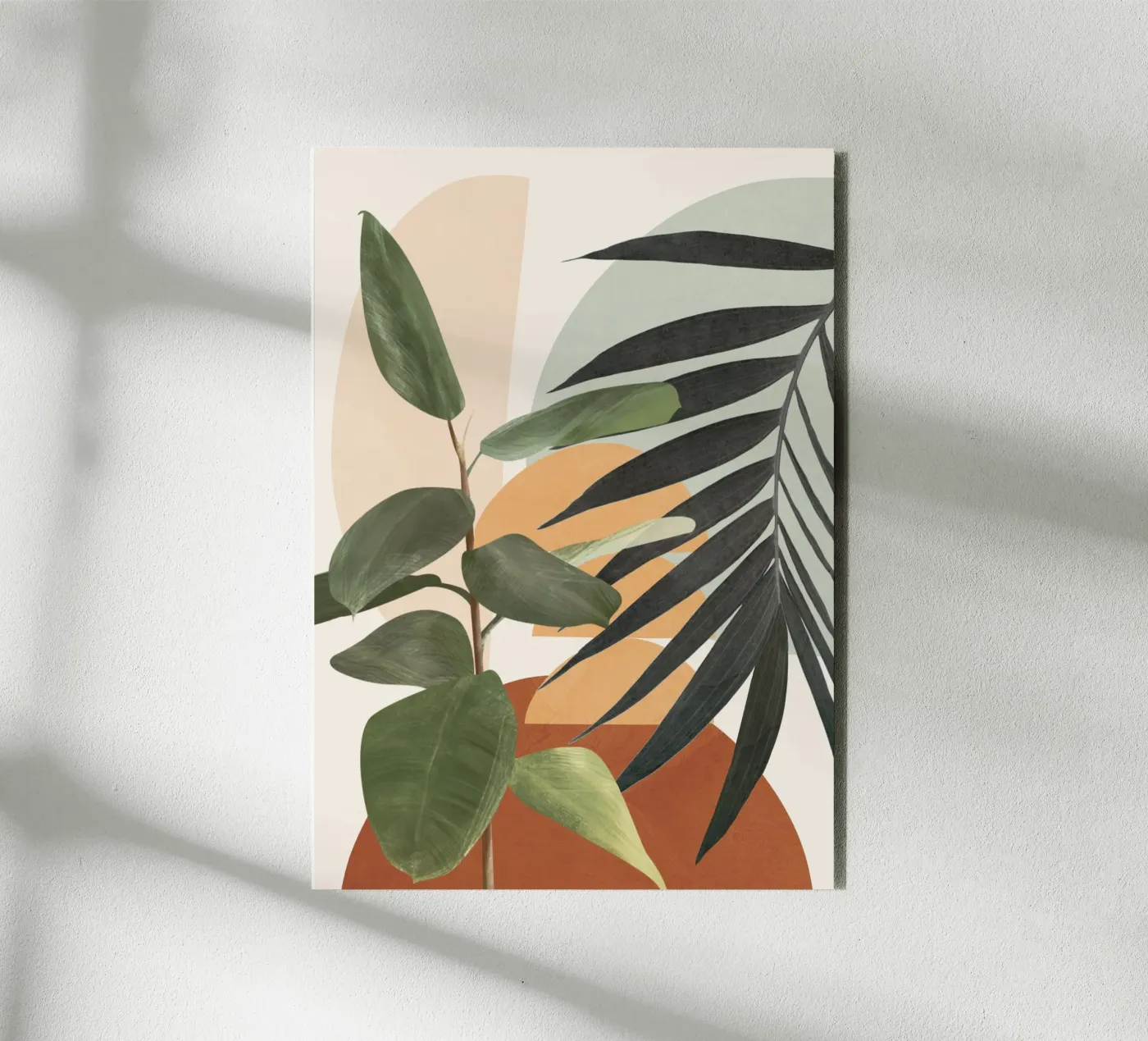 Sunset Flora 03 forex plate by cityart