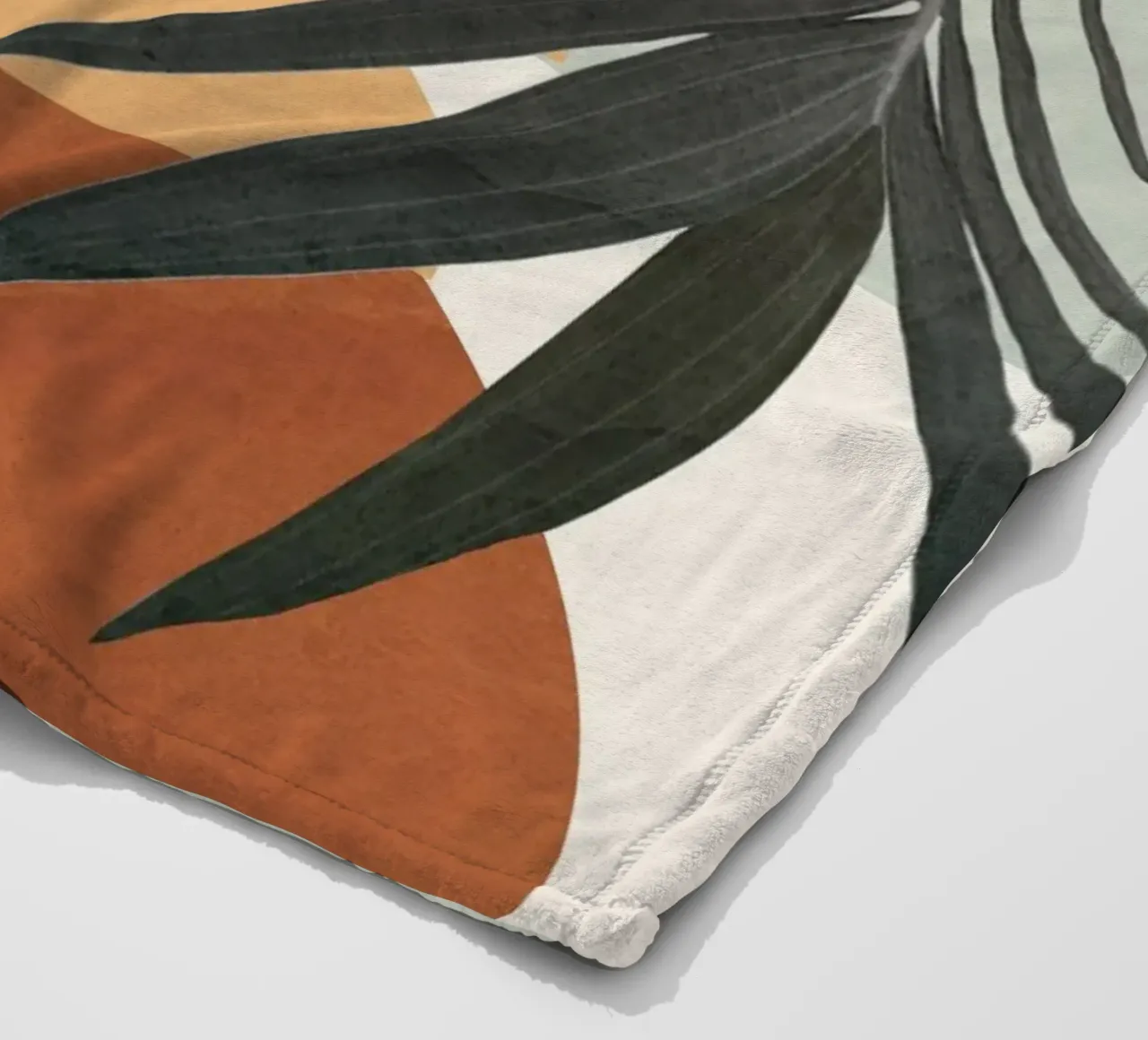 Sunset Flora 03 Fleecedecke von cityart