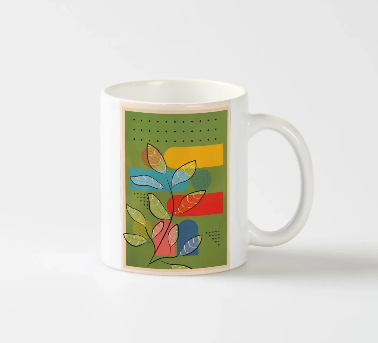 Tropical Geometry 4 tazza in ceramica da cityart