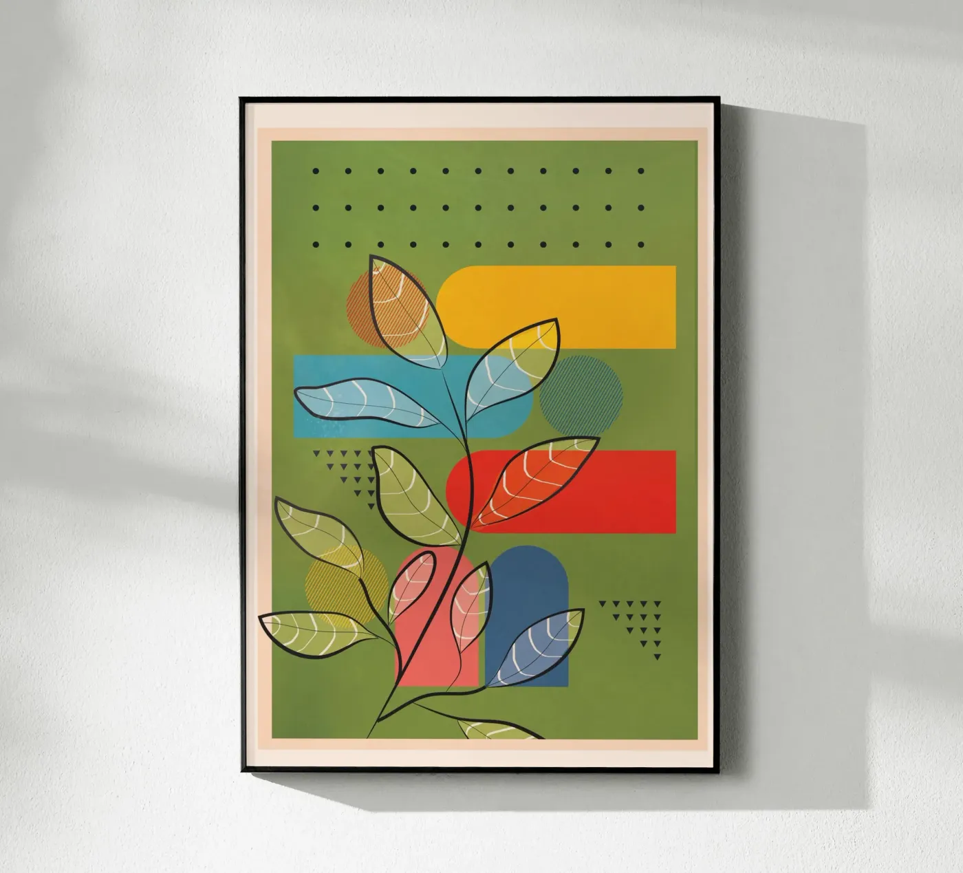 Tropical Geometry 4 acrylic glass by cityart