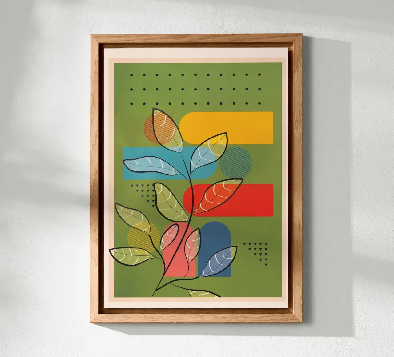 Tropical Geometry 4 alluminio dibond da cityart