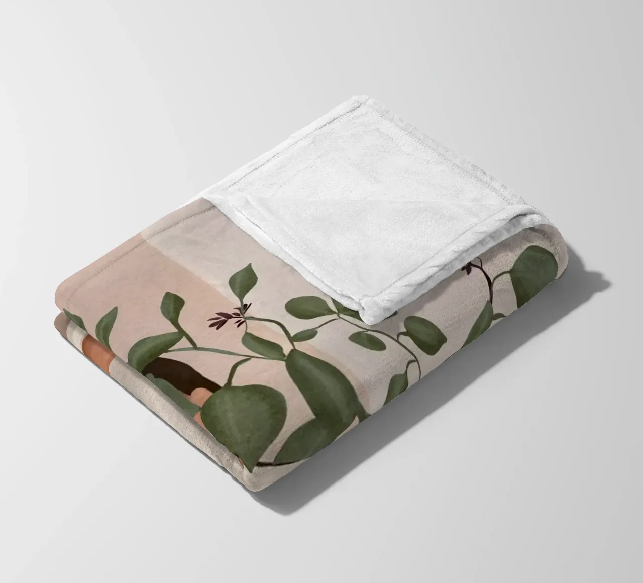 Behind the Leaves coperta in pile da cityart