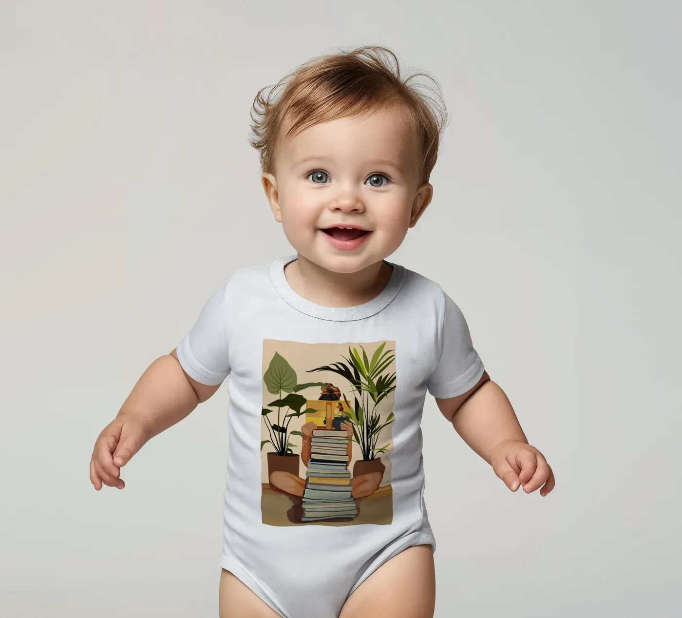 Book Lover body bébé de cityart