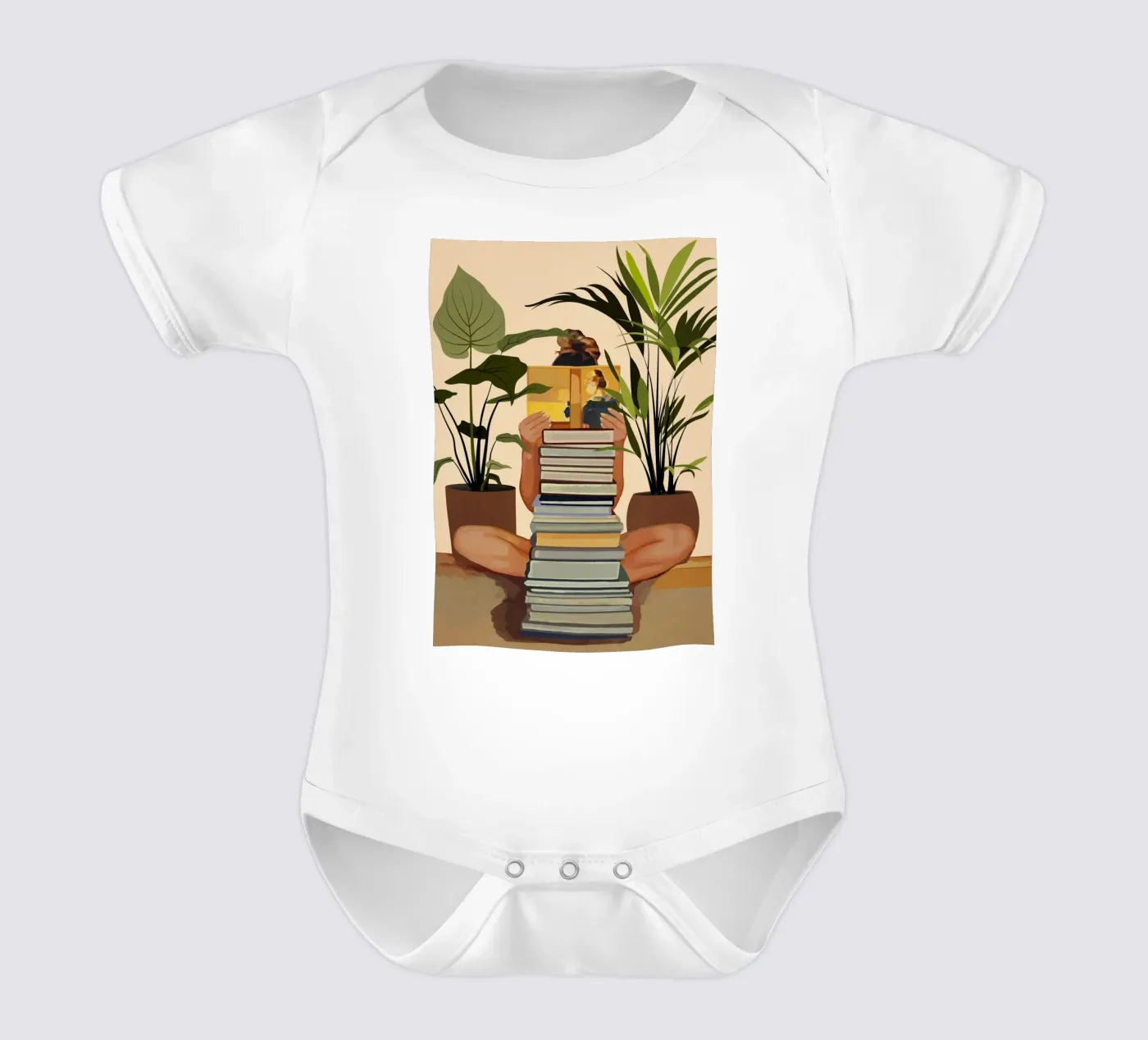 Book Lover body bébé de cityart