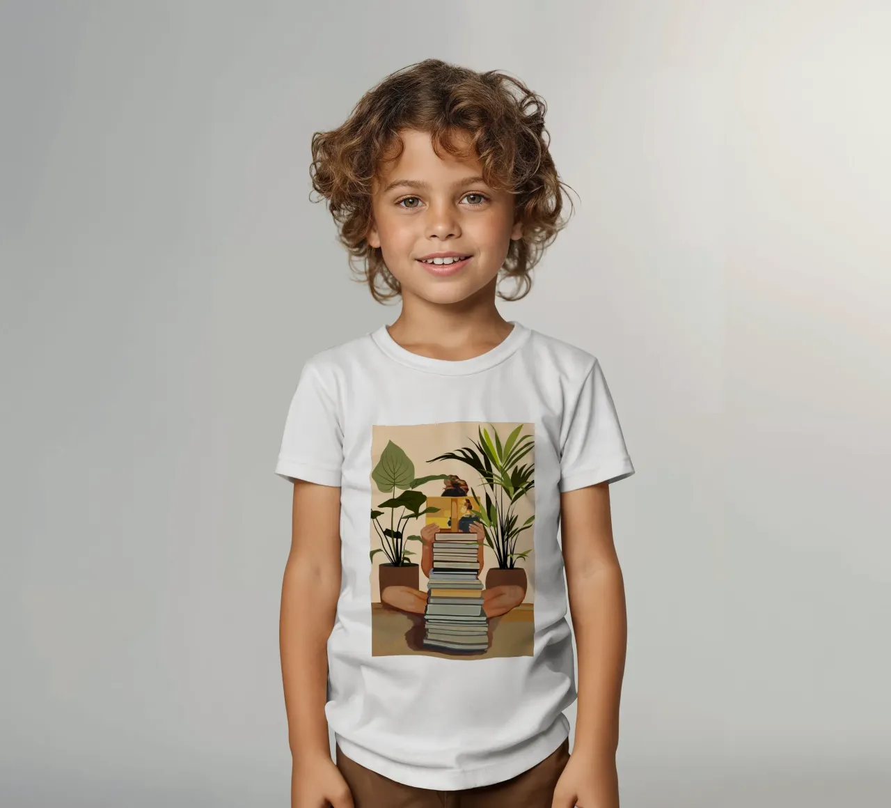 Book Lover t-shirt bambini da cityart