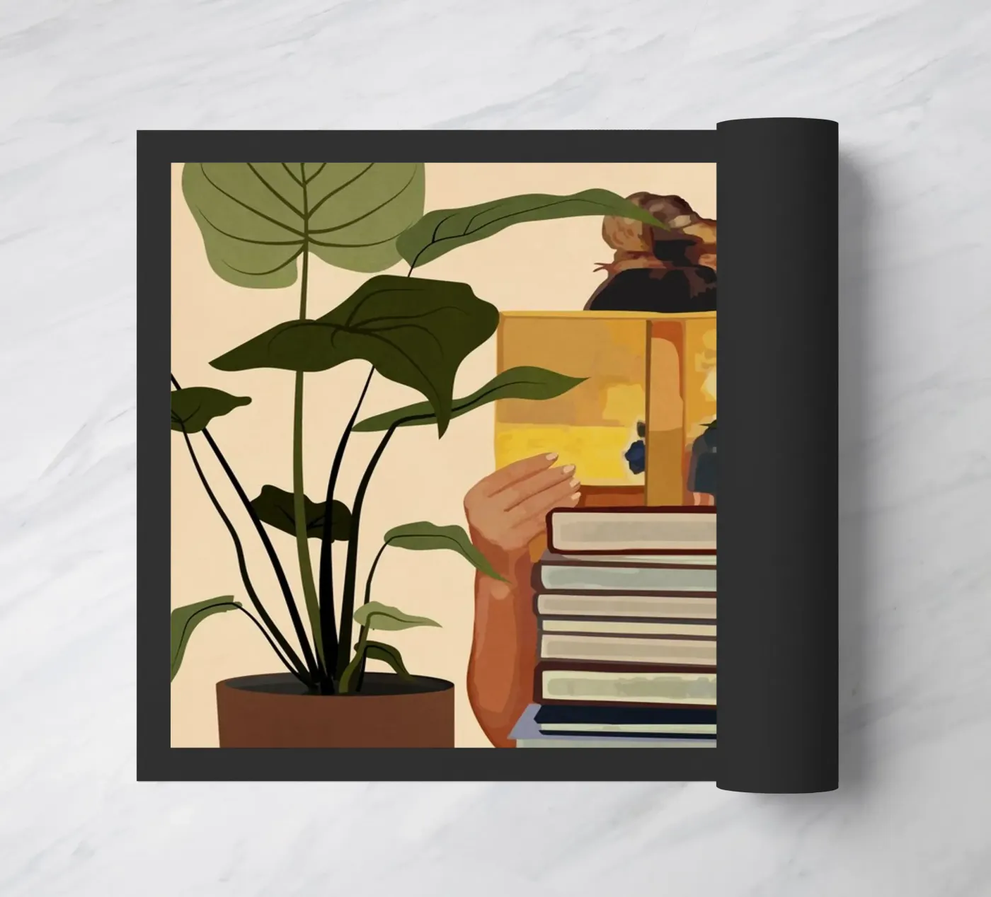 Book Lover deurmat van cityart