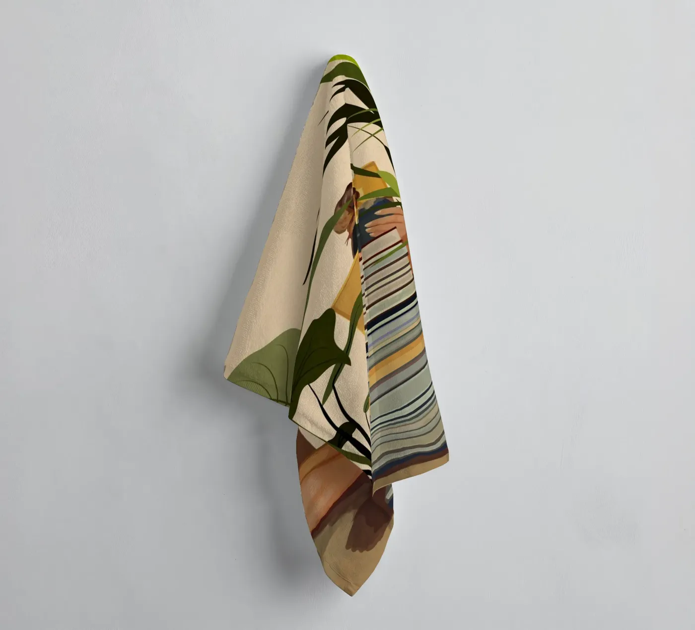 Book Lover badhanddoek van Flow Line