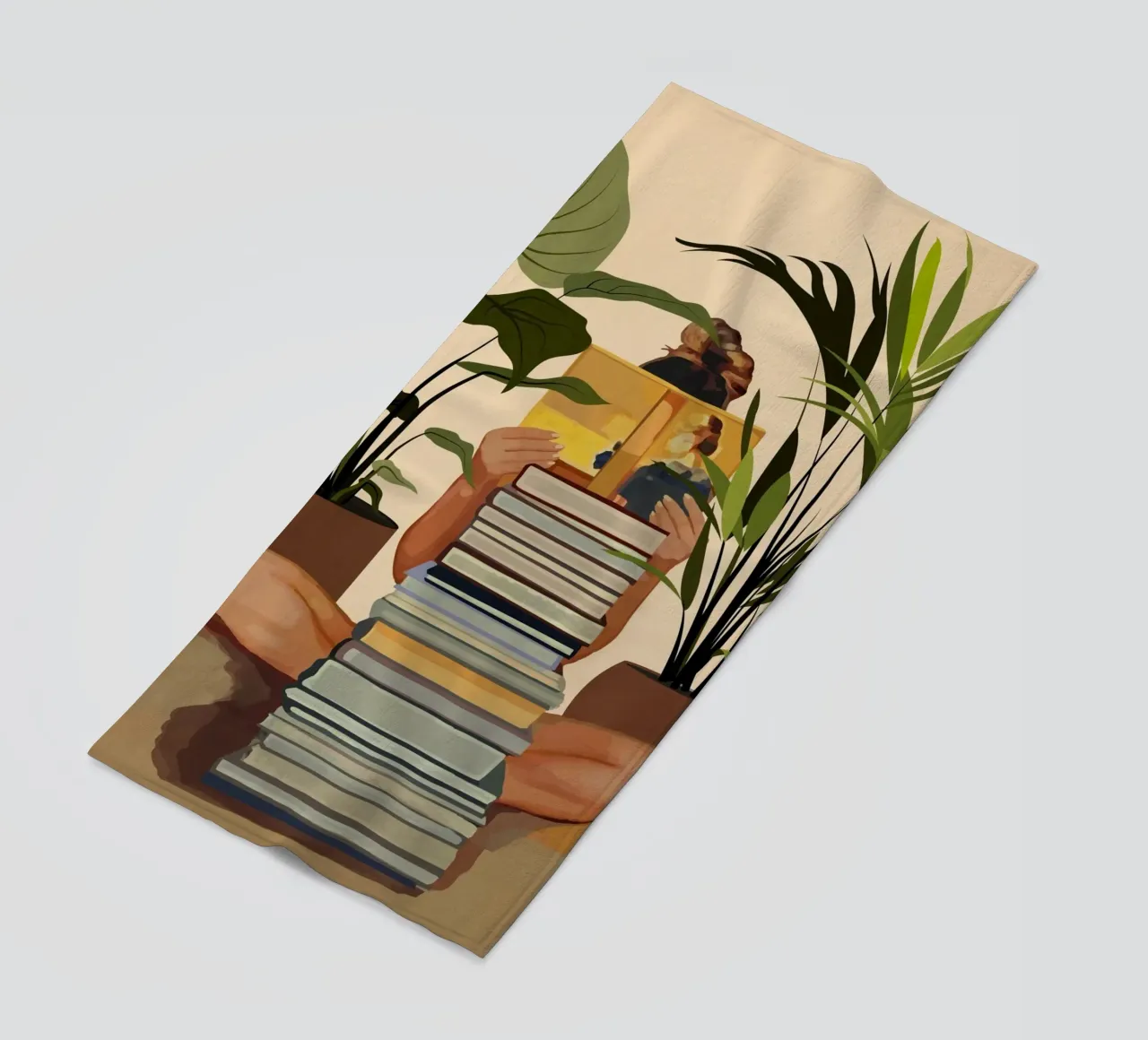 Book Lover telo mare da cityart