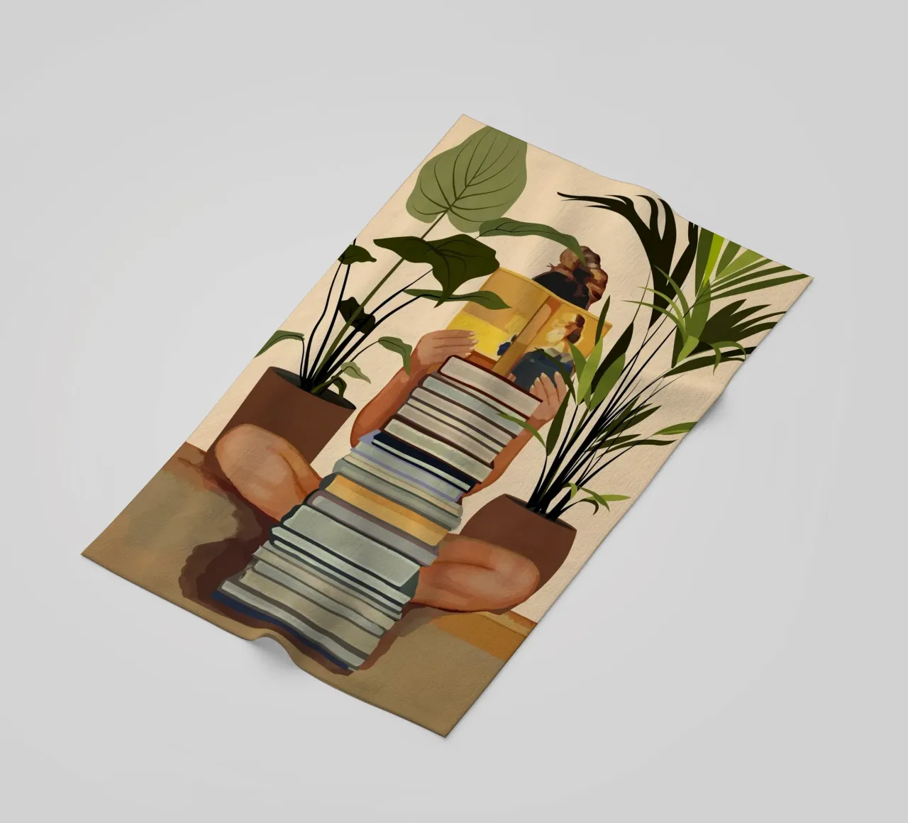 Book Lover telo mare da cityart