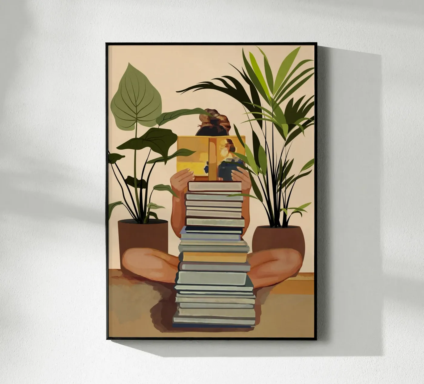 Book Lover acryl van cityart