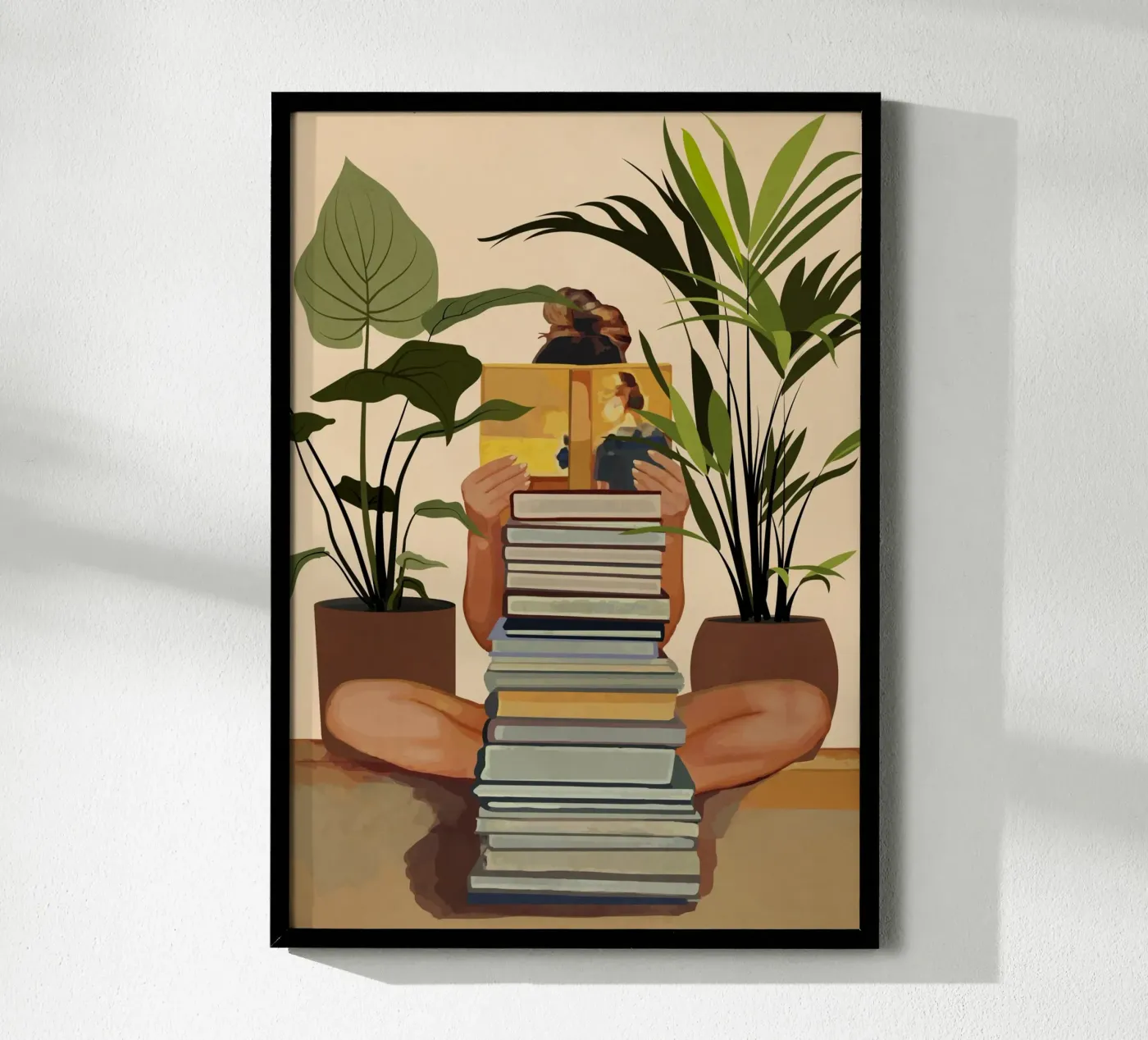 Book Lover poster van cityart