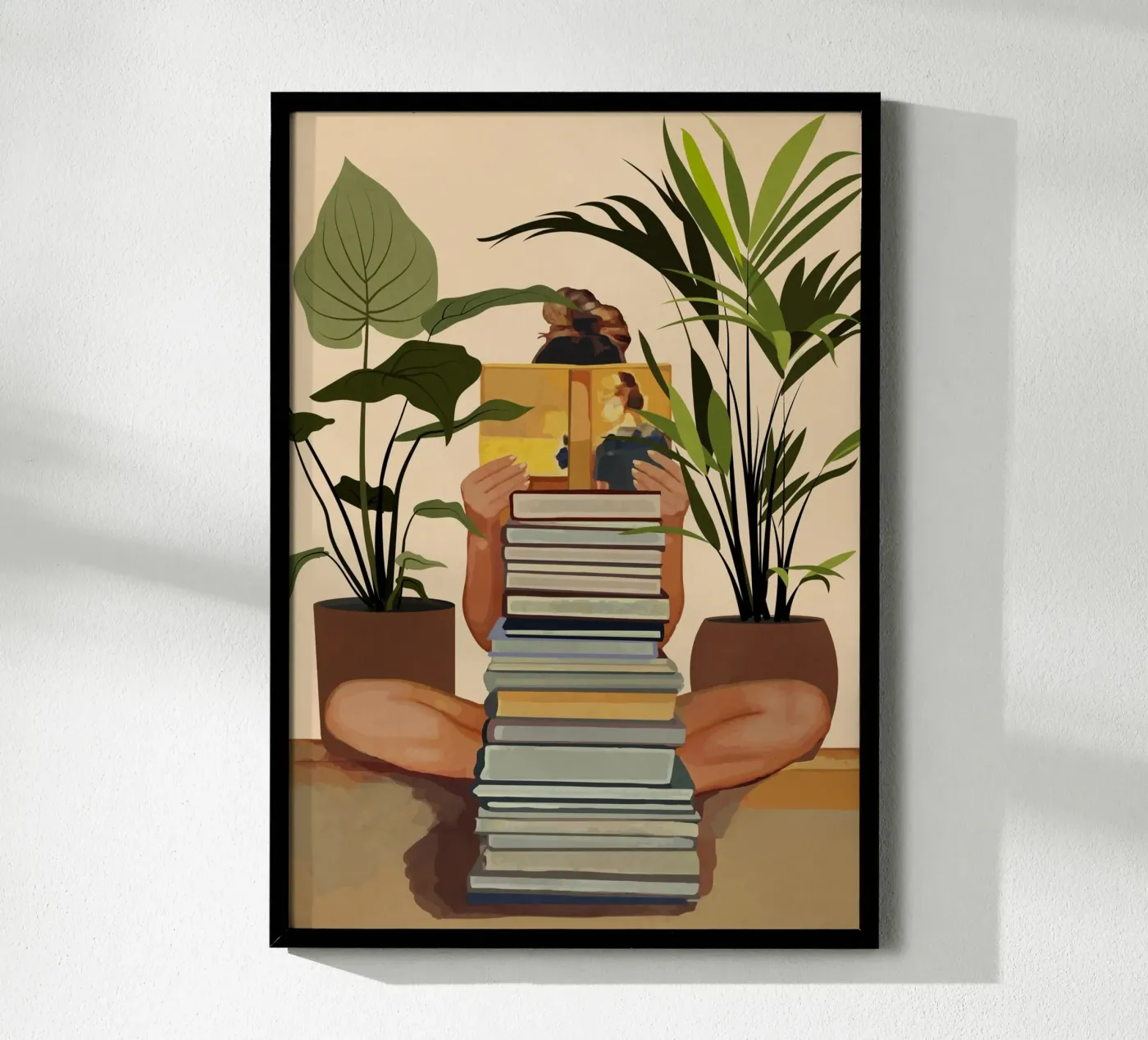 Book Lover Poster von cityart