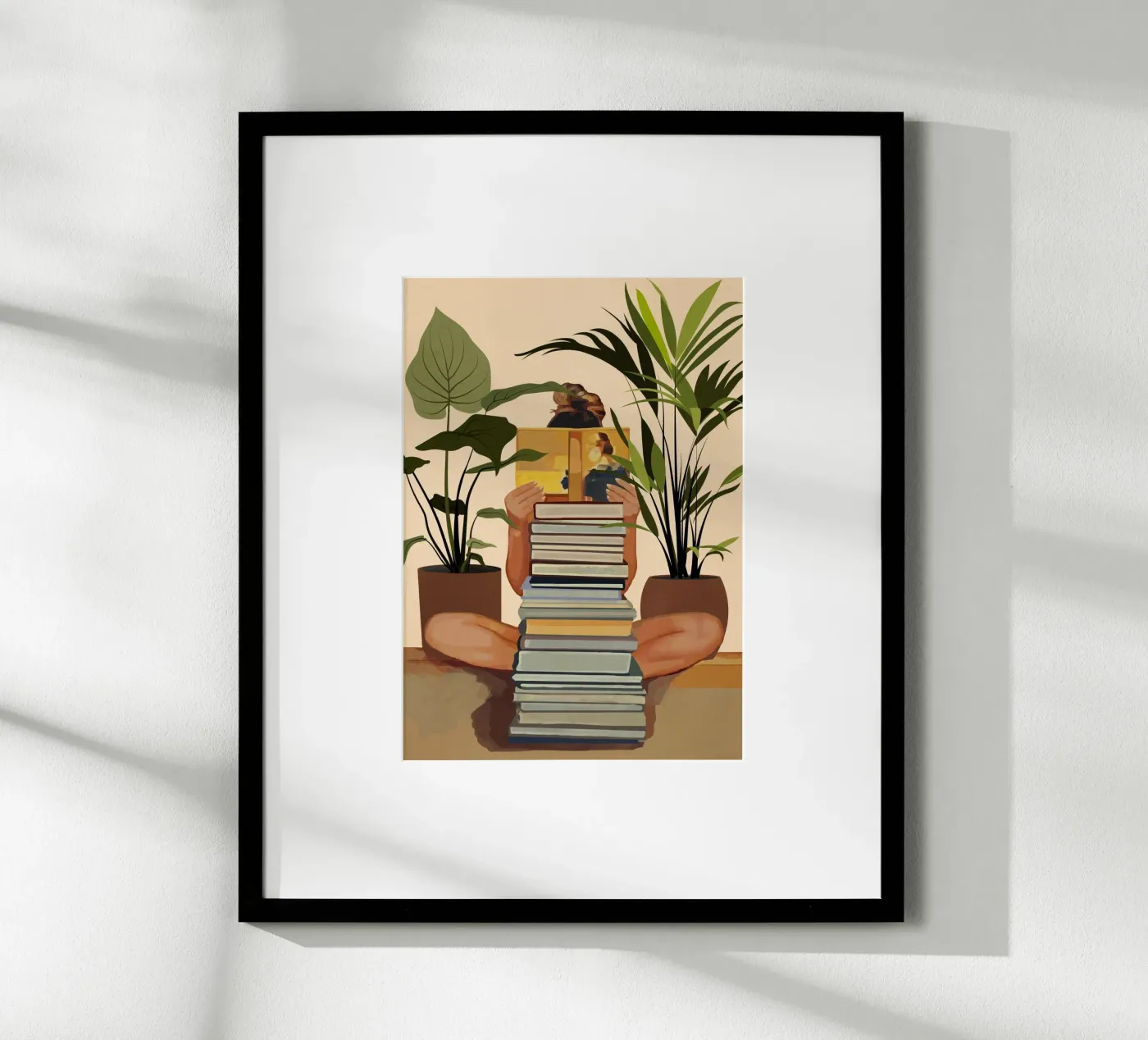 Book Lover poster van cityart