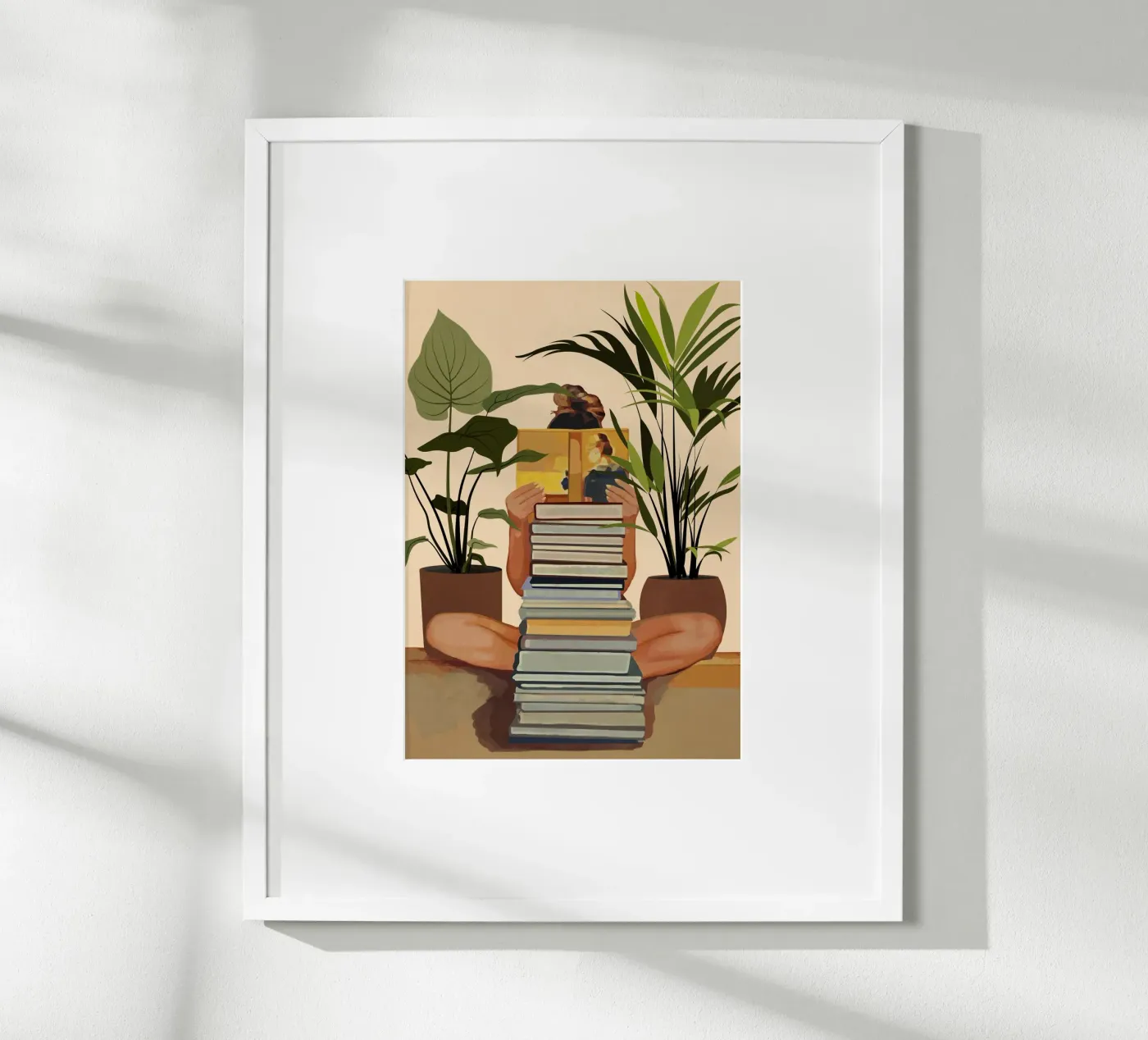 Book Lover poster van cityart