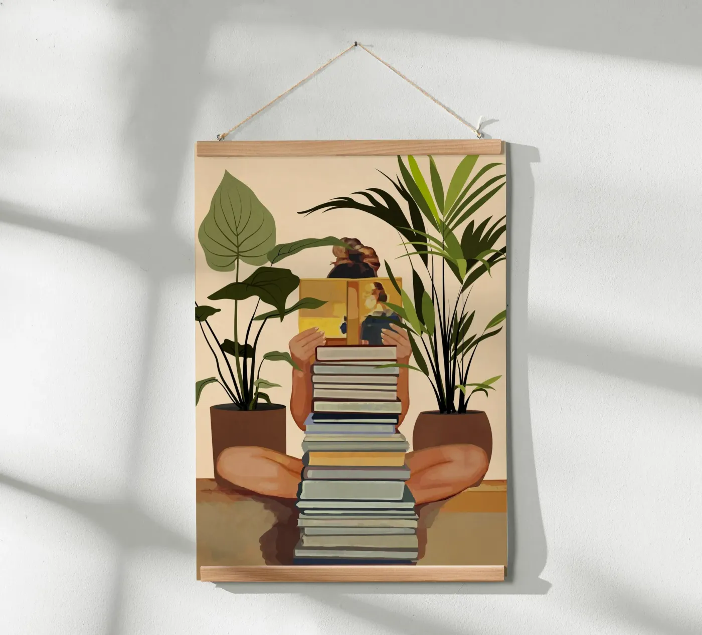 Book Lover poster van cityart