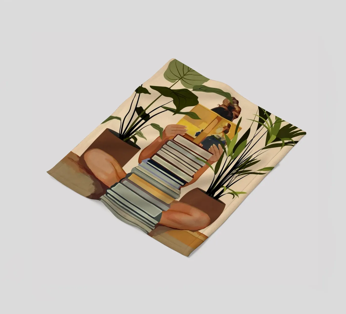 Book Lover Fleecedecke von cityart