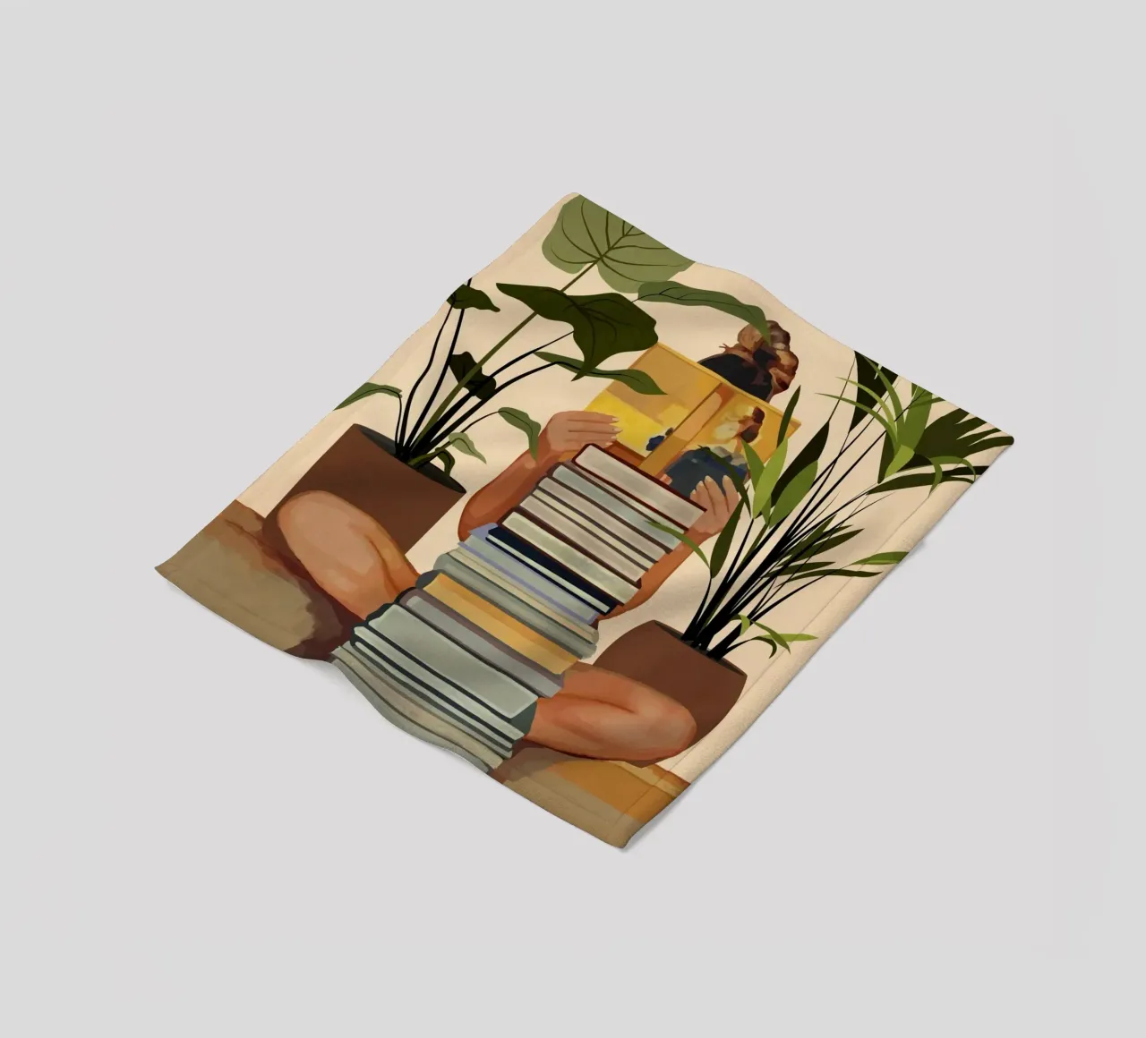 Book Lover fleecedeken van cityart