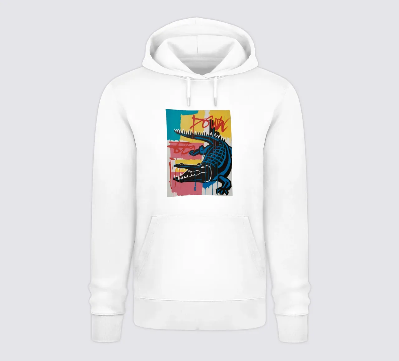 Poderosa fuerza de cocodrilo sudadera con capucha de Muse Fragments