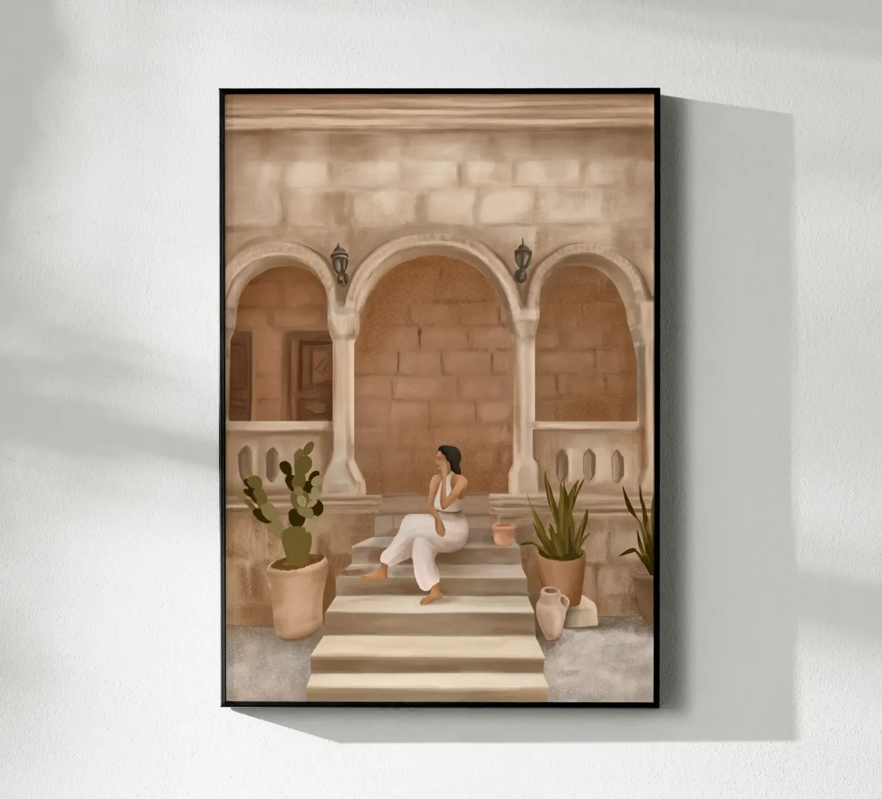 On the Steps plexiglass da cityart