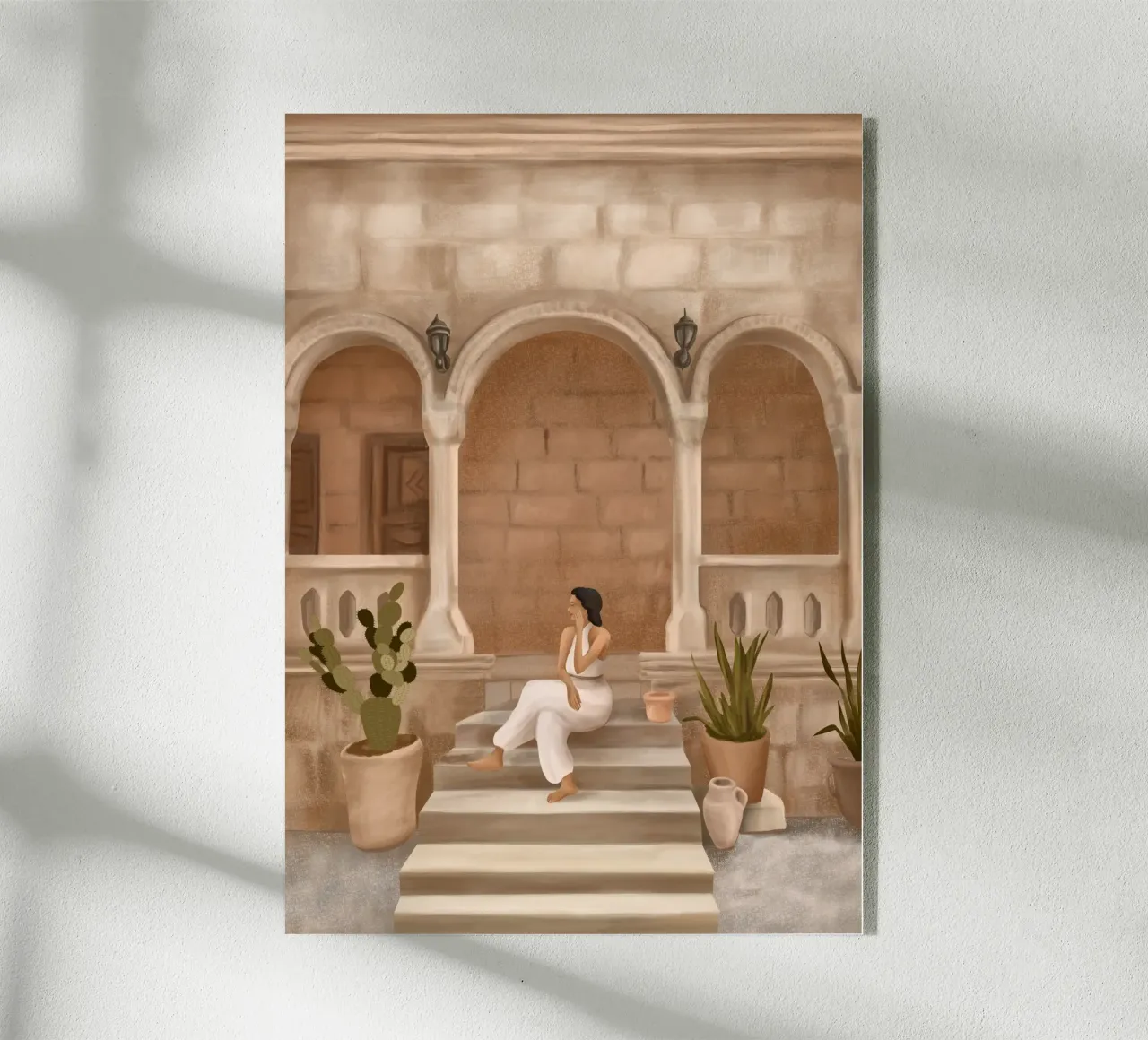 On the Steps plexiglass da cityart