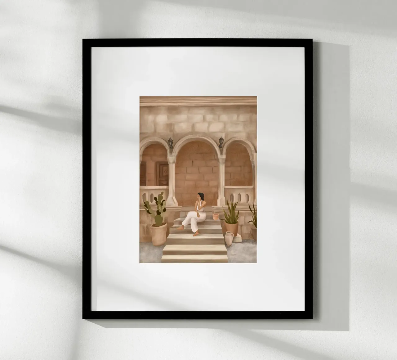 On the Steps poster da cityart