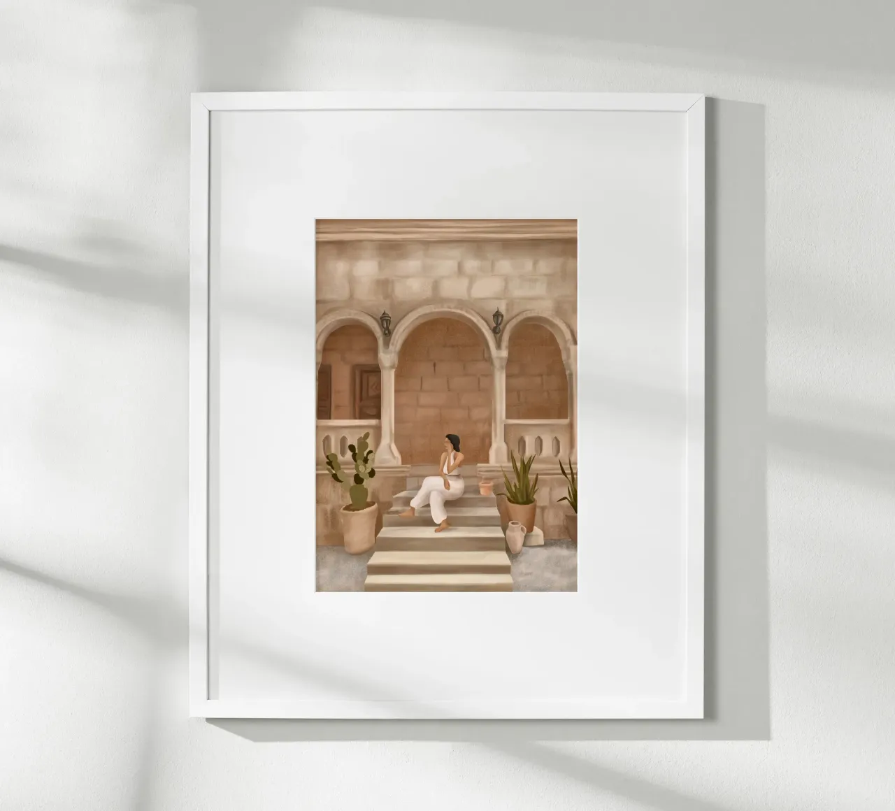 On the Steps poster da cityart