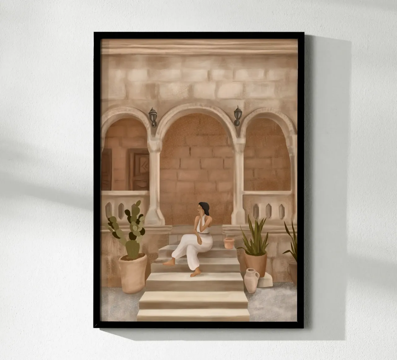 On the Steps poster da cityart