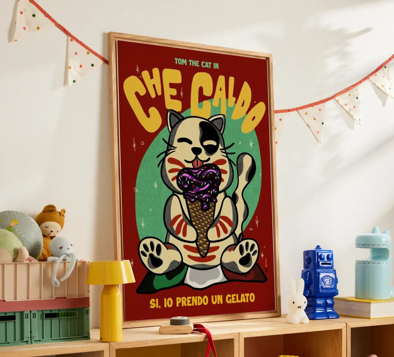 Che Caldo plexiglass da Rafa Gomes