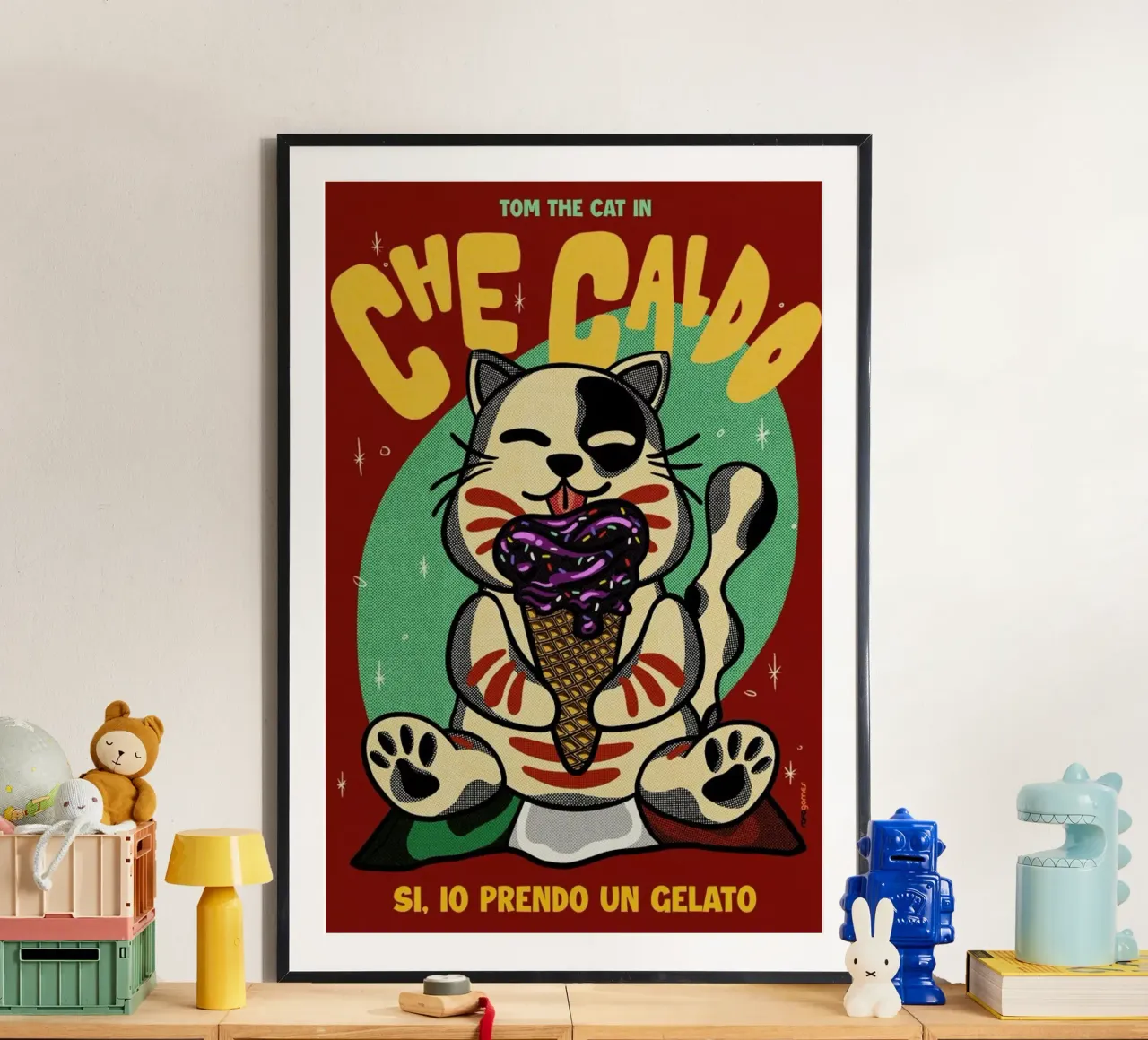 Che Caldo poster da Rafa Gomes