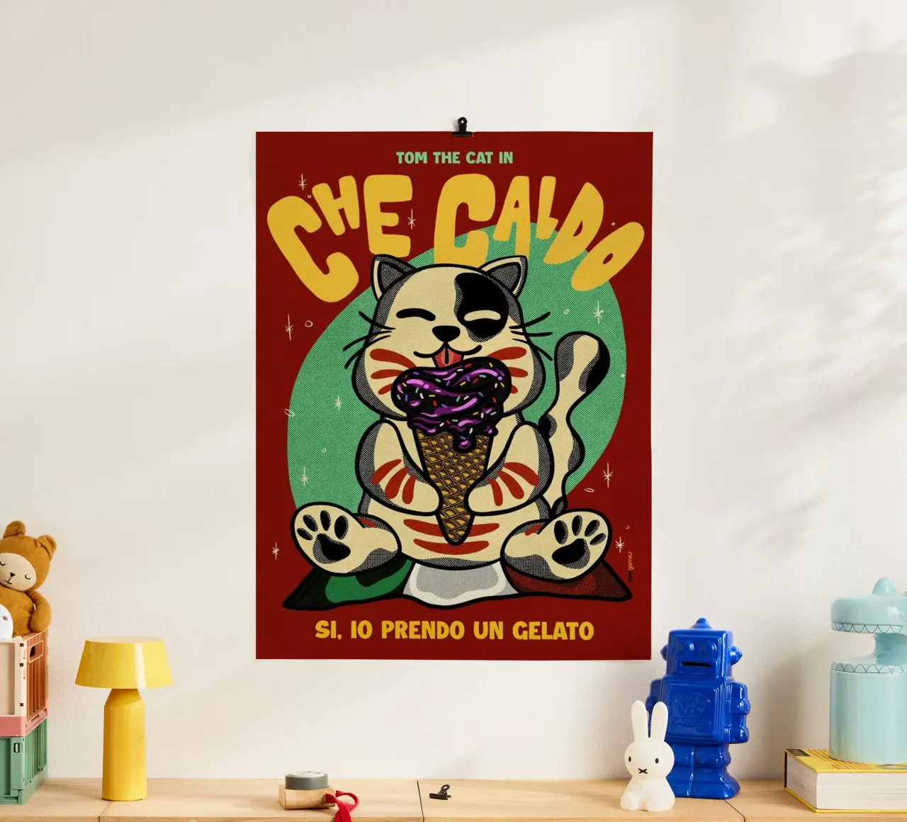 Che Caldo poster da Rafa Gomes