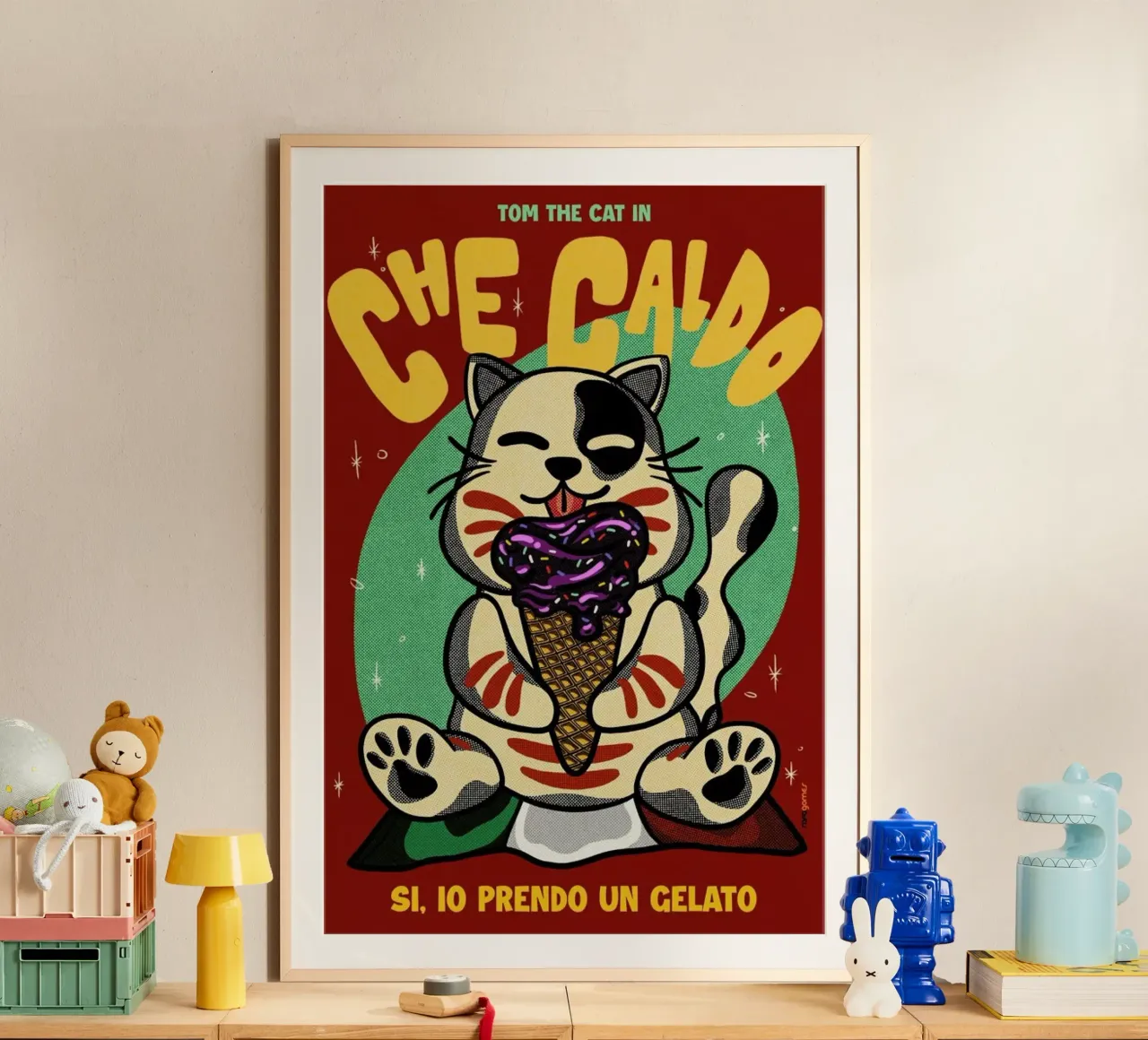 Che Caldo poster da Rafa Gomes