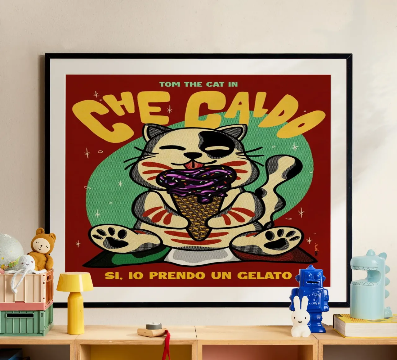 Che Caldo poster da Rafa Gomes