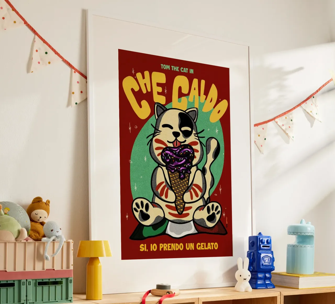 Che Caldo poster da Rafa Gomes