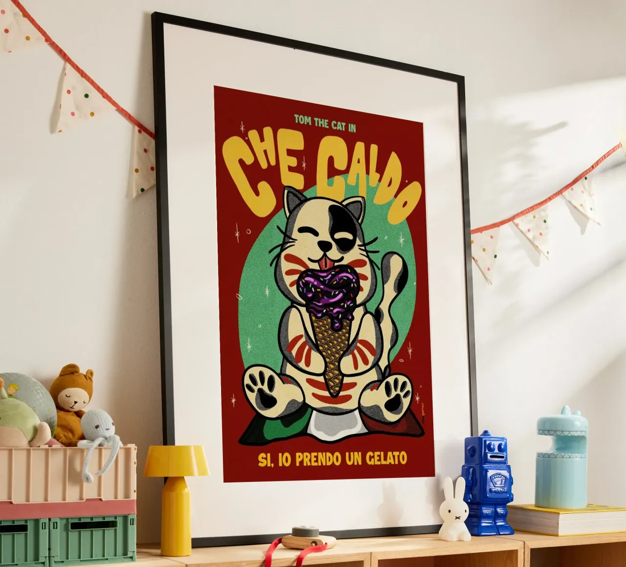 Che Caldo poster da Rafa Gomes