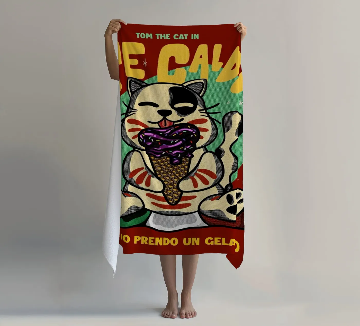 Che Caldo telo mare da Rafa Gomes