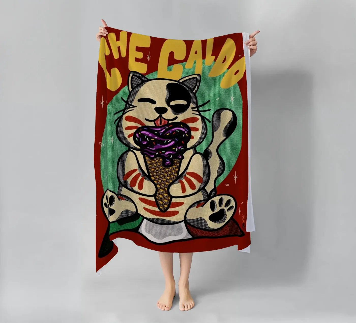 Che Caldo telo mare da Rafa Gomes