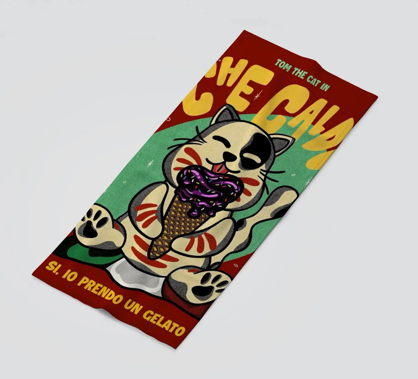 Che Caldo telo mare da Rafa Gomes