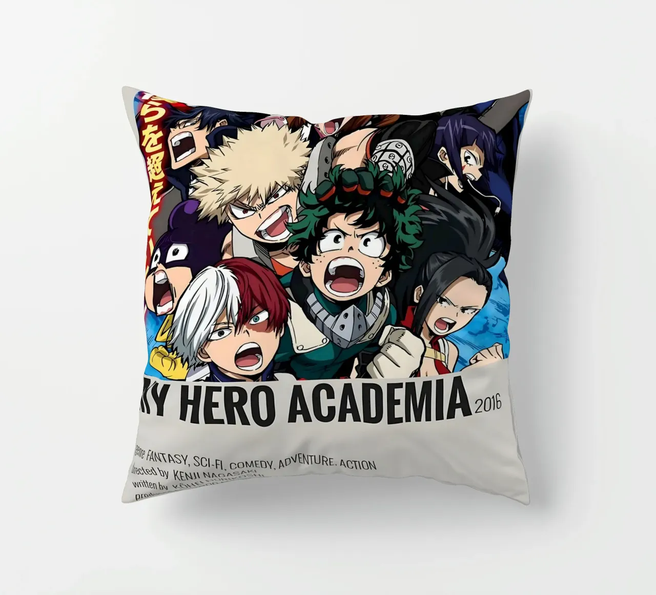 MY HERO ACADEMIA 2016 cuscino da Totoya