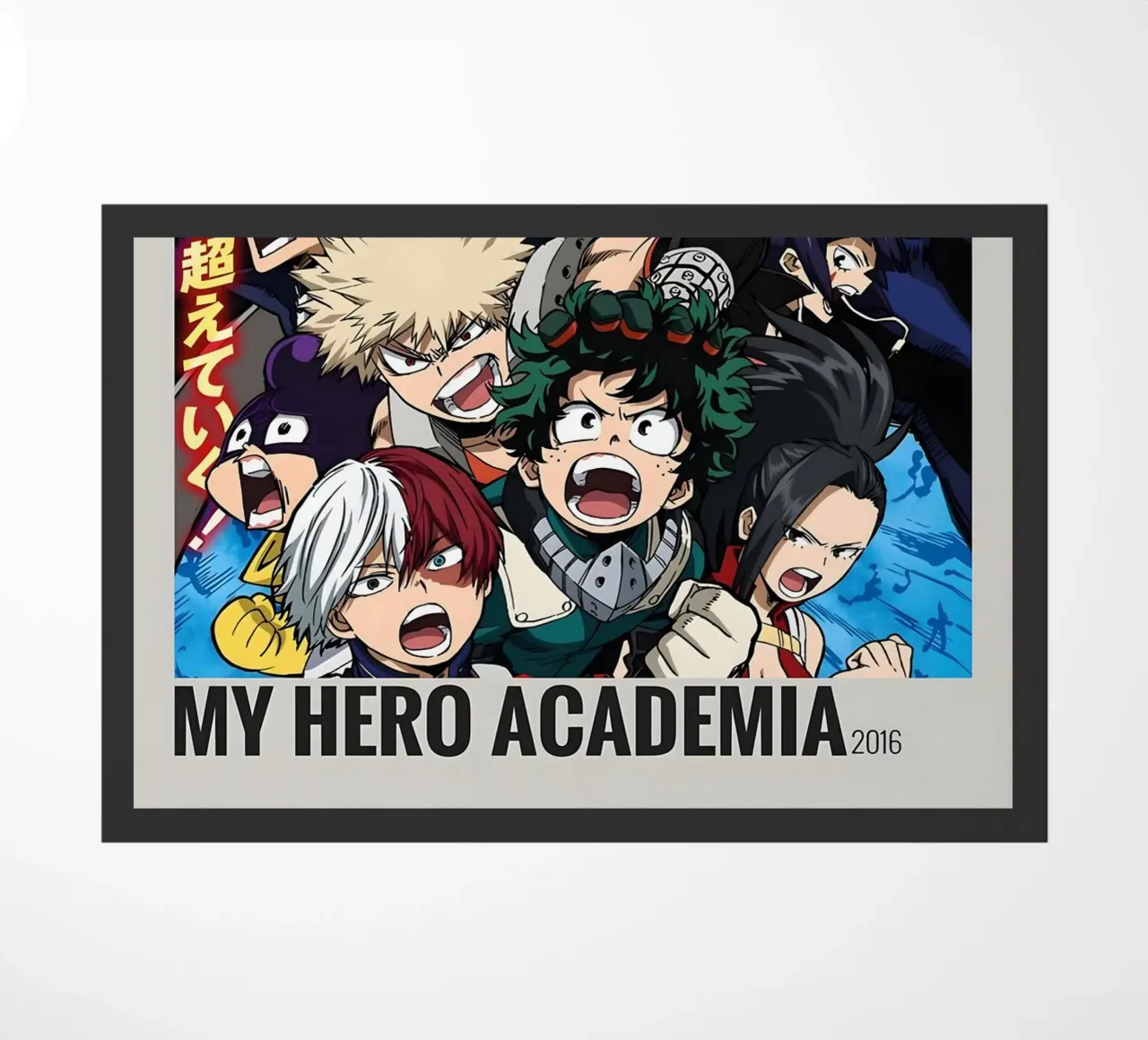 MY HERO ACADEMIA 2016 zerbino da Totoya