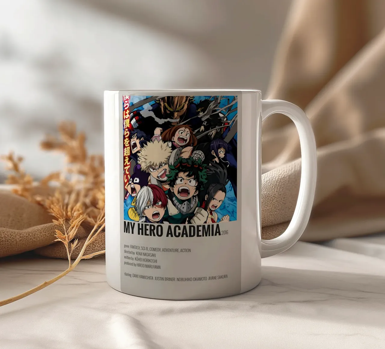 MY HERO ACADEMIA 2016 tazza in ceramica da Totoya