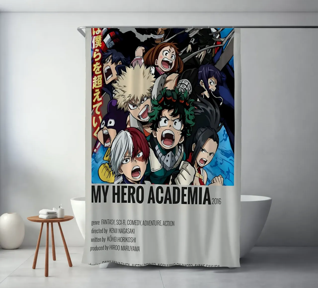 MY HERO ACADEMIA 2016 tenda da doccia da Totoya