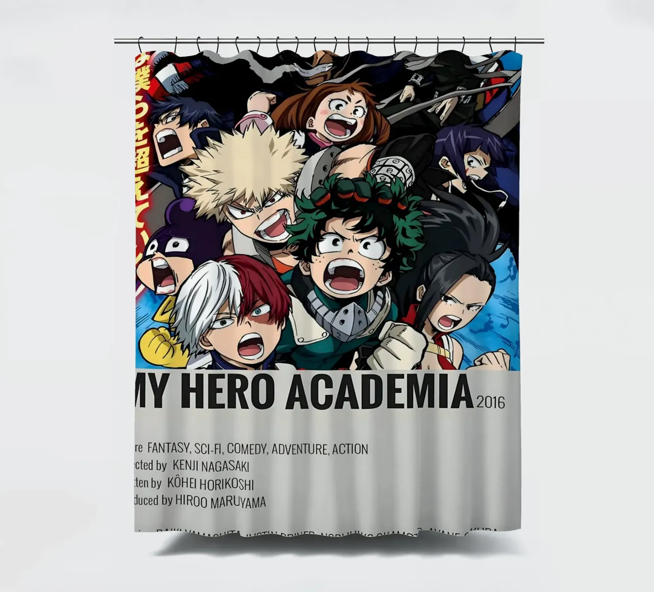 MY HERO ACADEMIA 2016 tenda da doccia da Totoya