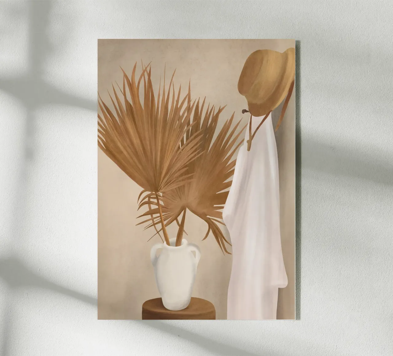 Palm Leaf Decoration plexiglass da cityart