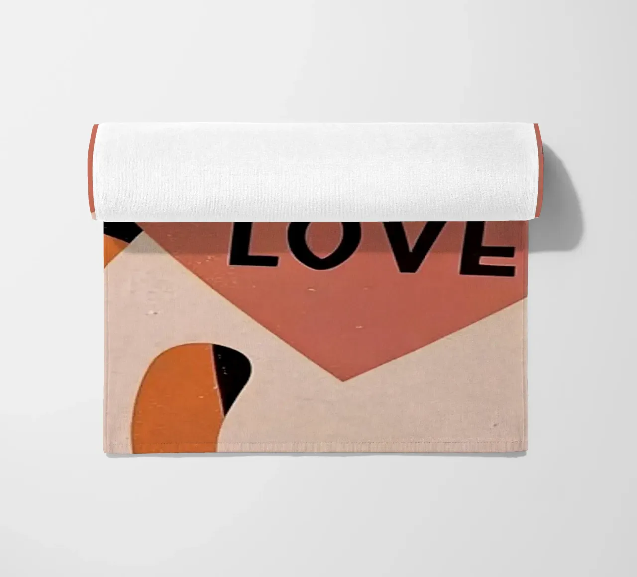 Monstera Retro Pop telo mare da THE LATEST SHOP
