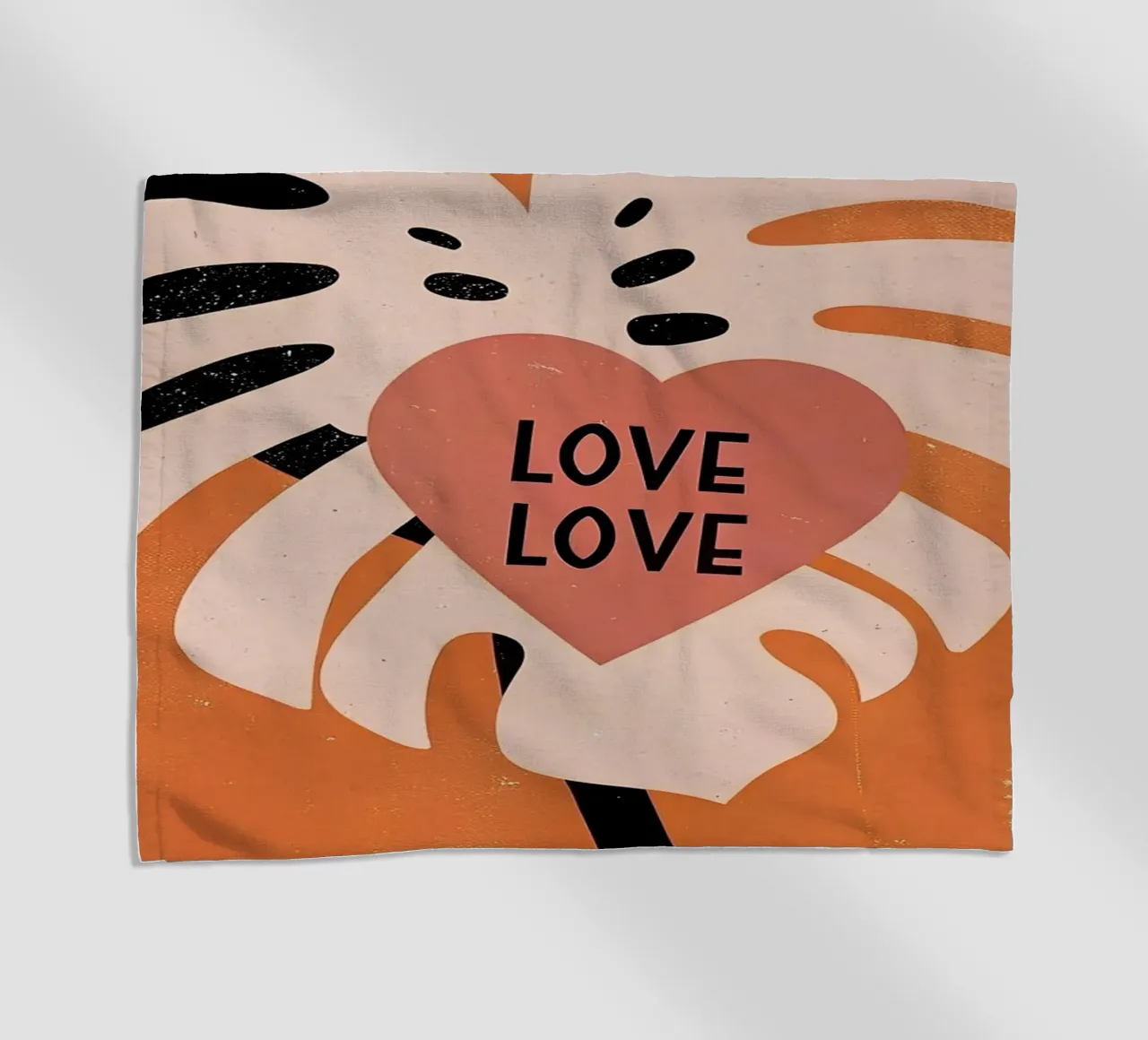 Monstera Retro Pop telo mare da THE LATEST SHOP
