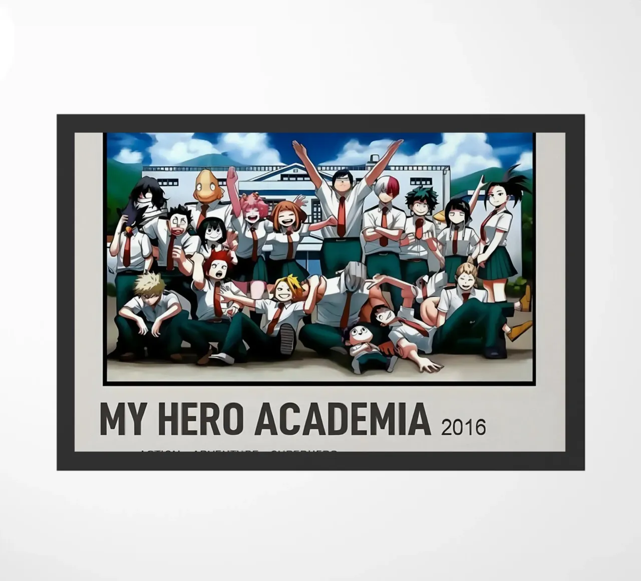 MY HERO ACADEMIA 2016 zerbino da Totoya