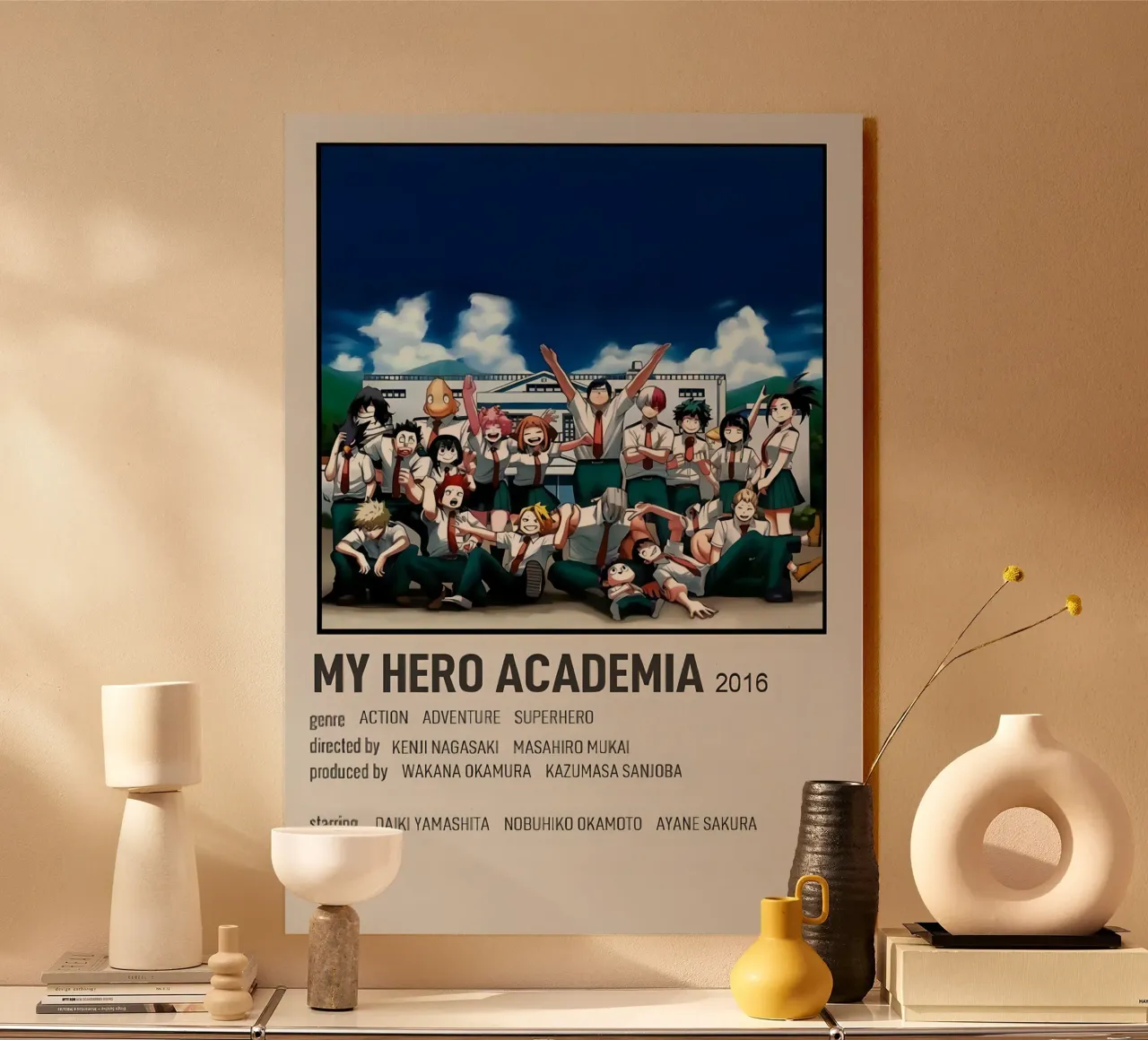 MY HERO ACADEMIA 2016 plexiglass da Totoya