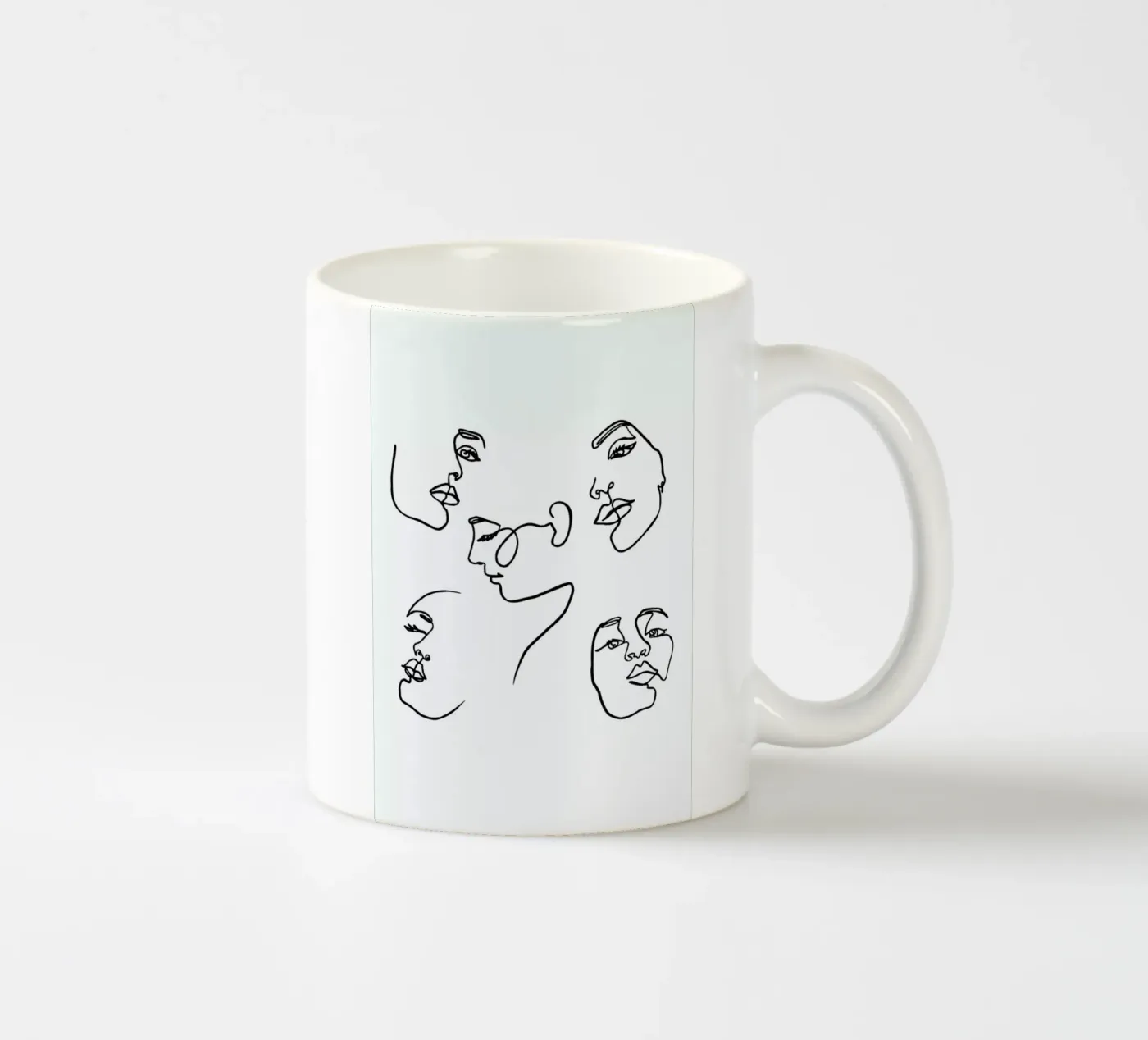 Angles ceramic mug by Pure
