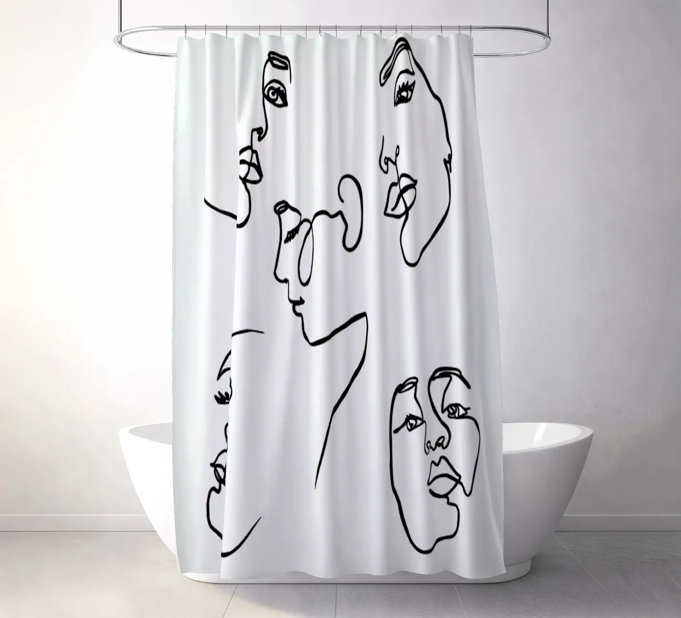 Angles Duschvorhang von Pure